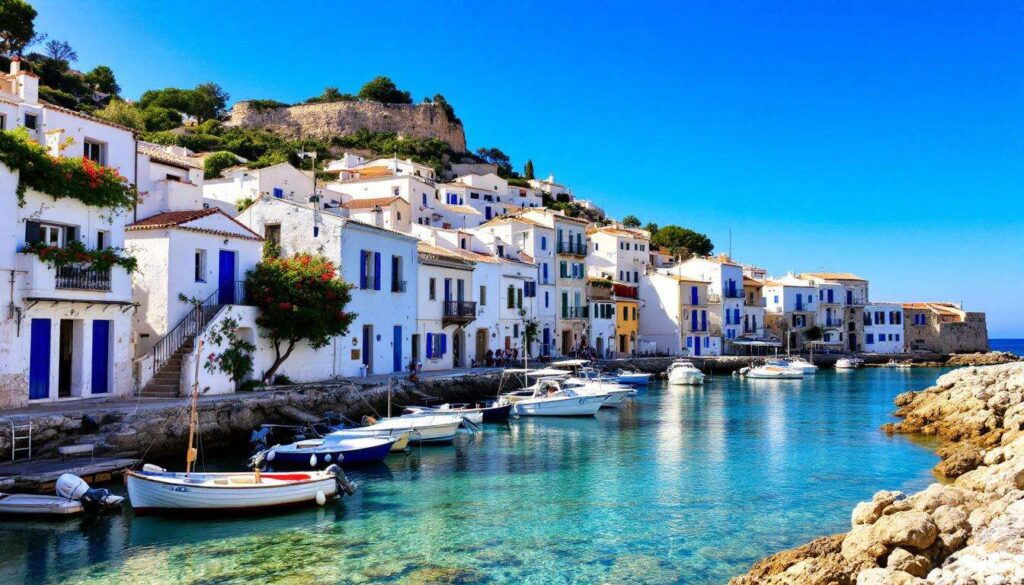 Surnommé la “Petite Grèce du Languedoc”, ce port évoque les îles des Cyclades