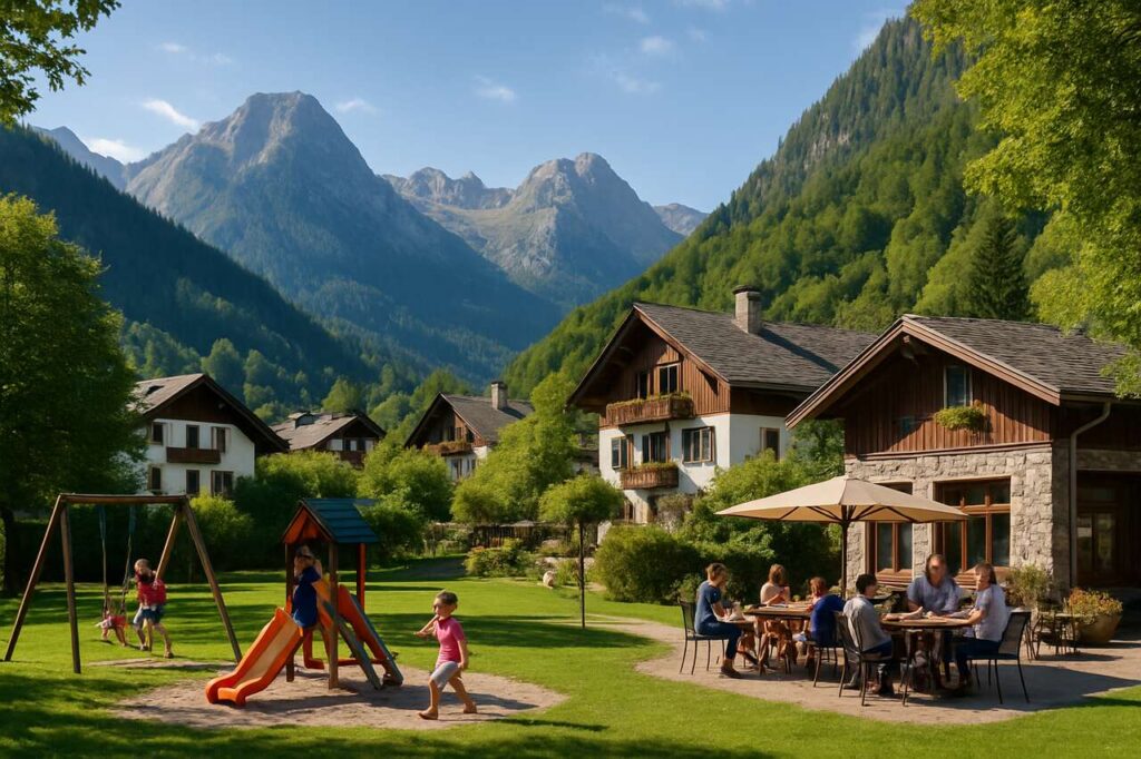 À une heure de la mer, ce village de montagne confirme son succès comme station familiale toute l’année