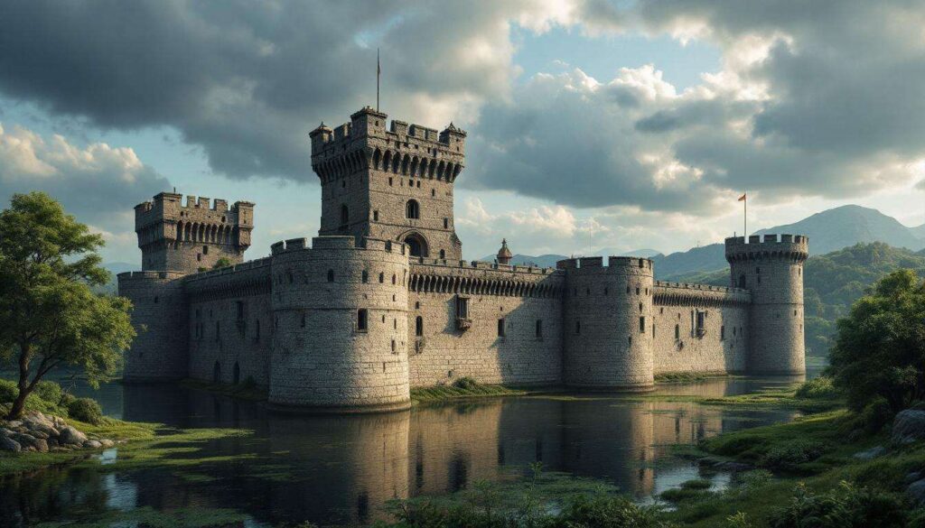 Moins réputée que les châteaux de la Loire, cette forteresse impressionne par ses dimensions