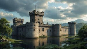 Moins réputée que les châteaux de la Loire, cette forteresse impressionne par ses dimensions