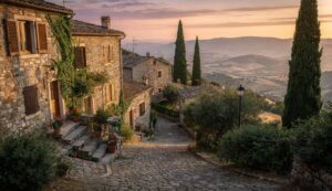 Longtemps oublié des voyageurs, ce village perché semble figé hors du temps